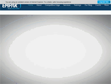 Tablet Screenshot of empakglass.com